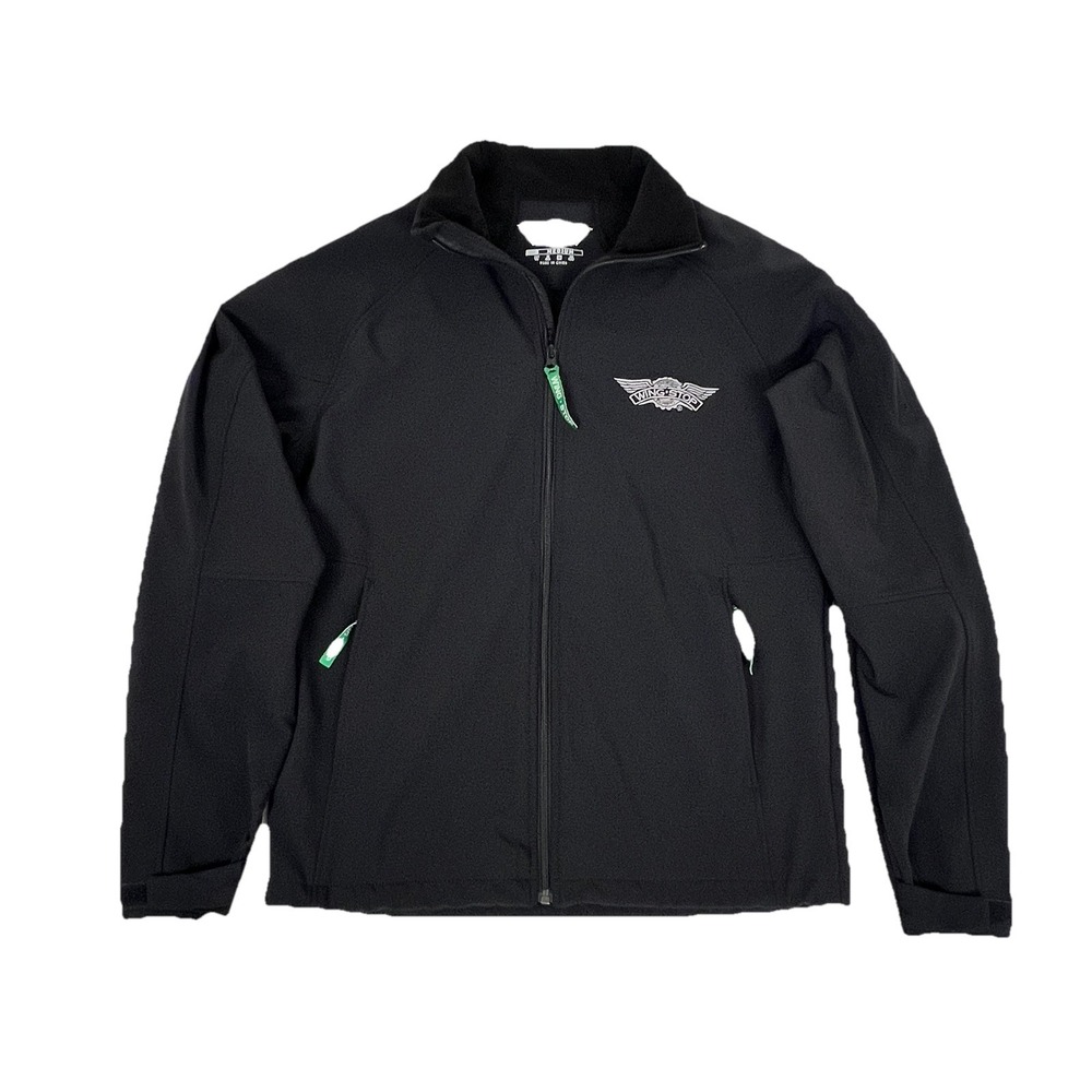 Wingstop Soft Shell Men's Full Zip Jacket Size M Windbreaker